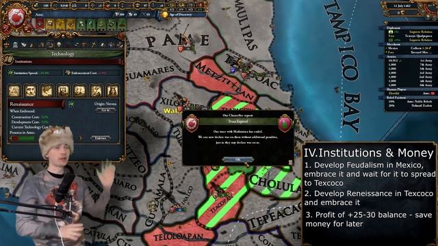 [EU4] Aztecs Sunset Invasion Guide - Reform in 1475 without Europeans смотреть онлайн
