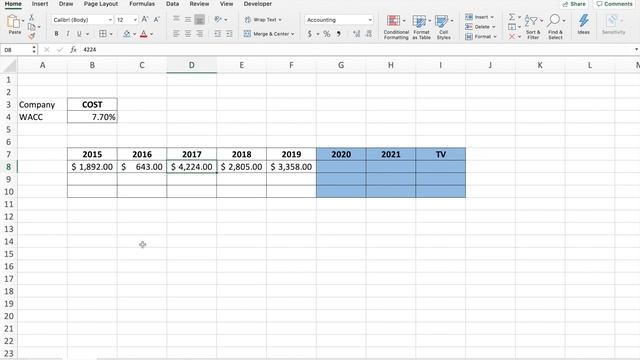 Part 1: How to Make a Simple Discounted Cash Flows (DCF) Model in Excel смотреть онлайн