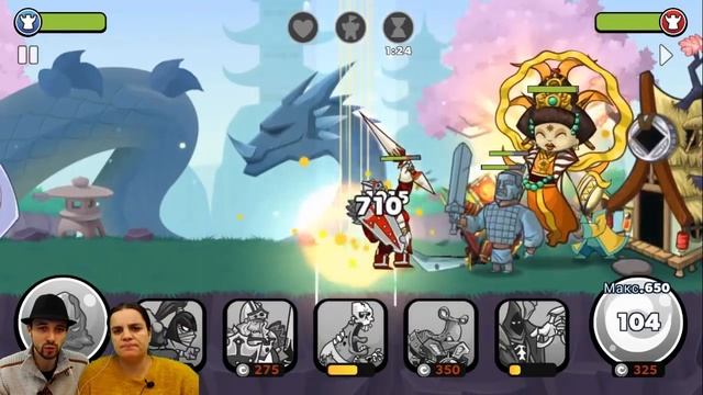 БолтушкА и ПРоХоДиМеЦ защищают Башню от Нефритовой ИМПЕРИИ! #384 - игра Tower Conquest