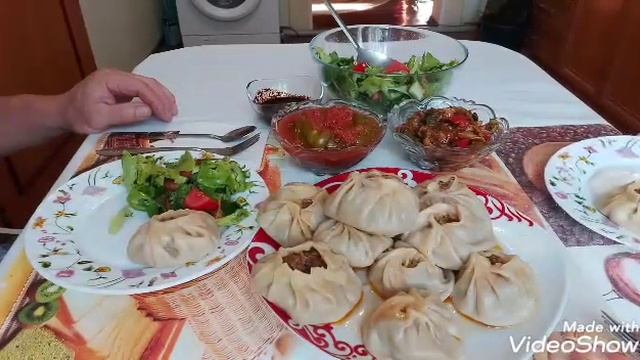 Готовлю БУРЯТСКИЕ БУУЗЫ.Заходите на огонёк. смотреть онлайн