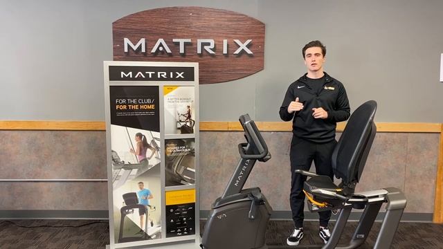 Matrix R50 Recumbent Bike смотреть онлайн
