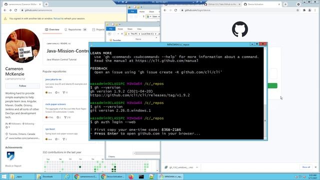 Fork GitHub from the Command Line смотреть онлайн