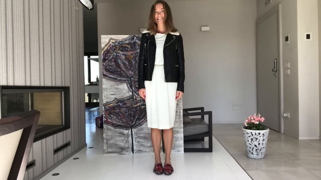 Платье ! Примерка с верхней одеждой и разной обувью смотреть онлайн