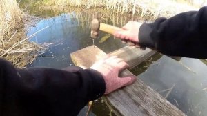 Как сделать мостик для рыбалки? Постройка кладки