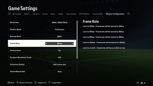 How To Change Graphic Settings On FC 24 (FIFA24)