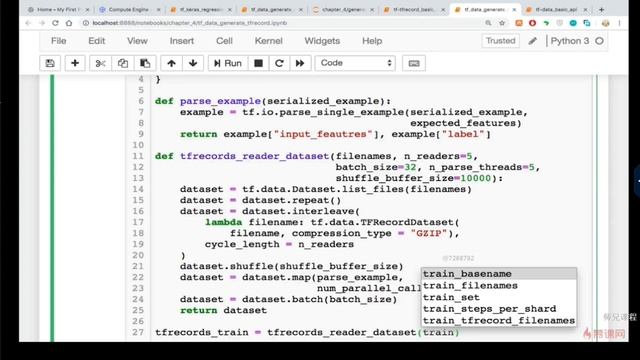 4 8 tf data读取tfrecord文件并与tf keras结合使用 смотреть онлайн