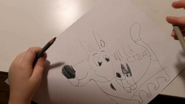 Рисую волка из WildCraft смотреть онлайн