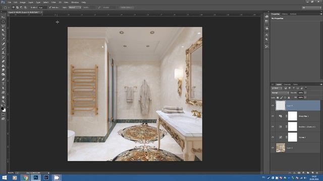Постобработка рендера в фотошоп смотреть онлайн
