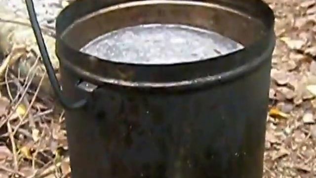 Печка-щепочница 