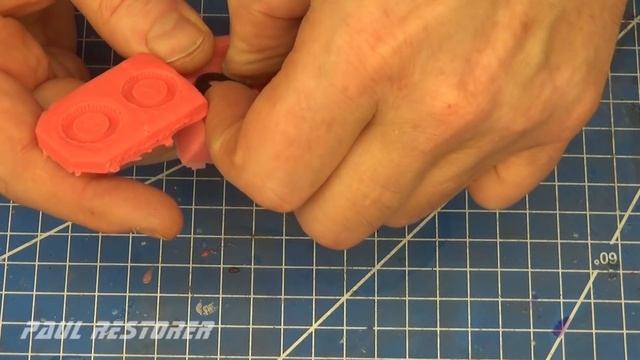 Dinky Renowacja Cadillac  Eldorado Nr 175. Dorabianie Opon. Resorak, Autko Odlewane Diecast.