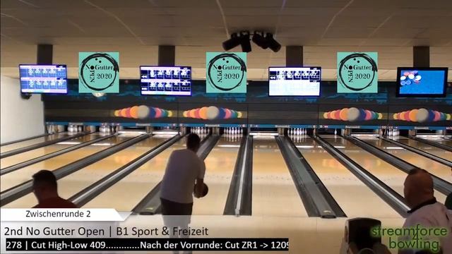 No Gutter Open 2020 | Zwischenrunde 2 - Bahn 5-8