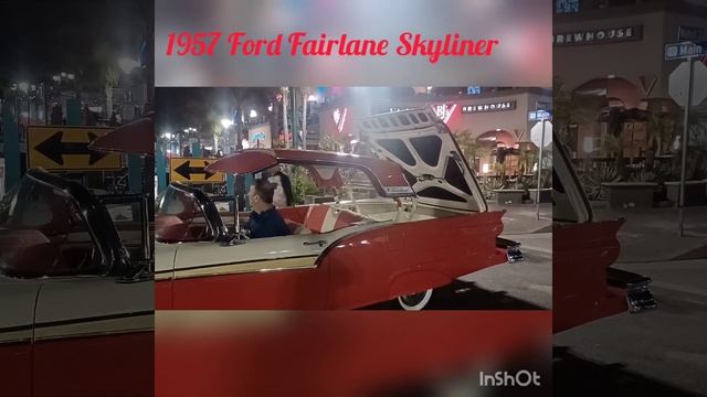 1957 Ford Fairlane Skyliner in Huntington Beach смотреть онлайн