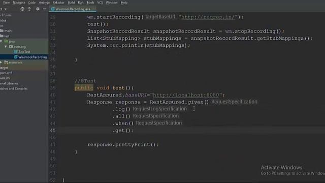 Stub creation using Wiremock record and play back concept смотреть онлайн