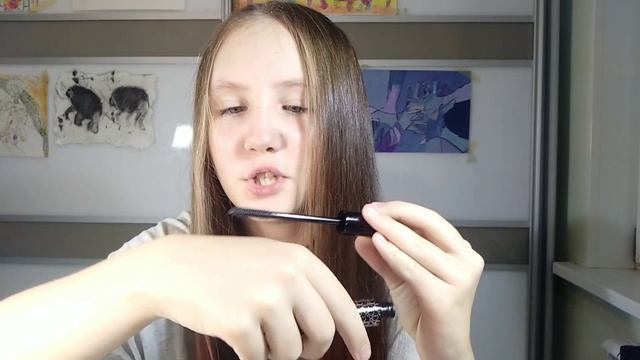 Распаковка туши и теней из набора DiorShow/и кое что из канцелярии/