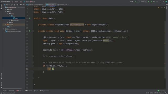 Parse JSON to Java Objects with Jackson смотреть онлайн