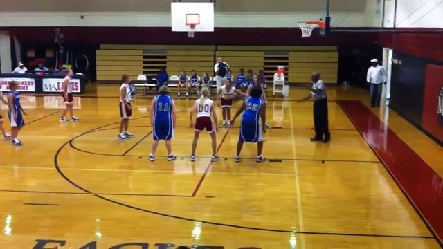 Cousins free throw during MA basketball game смотреть онлайн