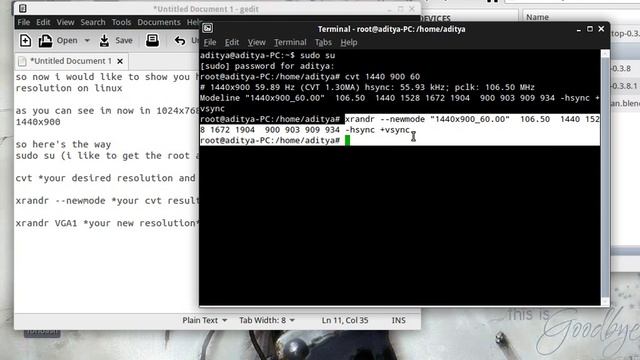 how to fix unsupported screen resolution linux ubuntu смотреть онлайн