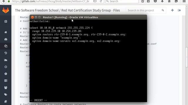 DHCP, NAT, IPv4 routing, and port-forwarding on CentOS7 смотреть онлайн