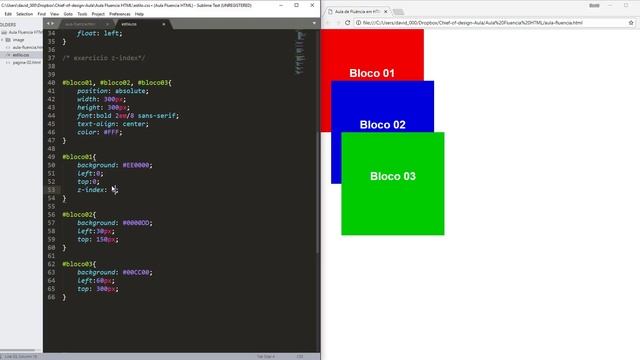 Curso de HTML e CSS - Z-index [Aula 24] смотреть онлайн