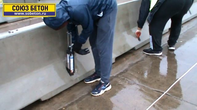 ИСПЫТАНИЯ НАМИ МОСТОВЫХ ПАРАПЕТНЫХ ОГРАЖДЕНИЙ ПО80АС-Ф