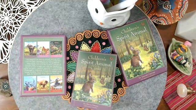 Children's Spirit Animal Oracle Cards with guidebook for kids or beginners - Deck Review смотреть онлайн