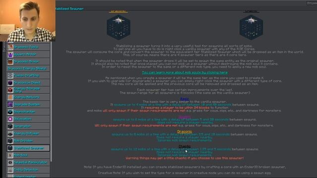GravityCraft.net: Полный гайд Draconic Evolution 1.12.2 #7 Стабилизированный спаунер, души смотреть онлайн