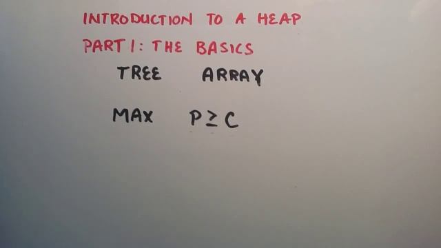 Introduction to a Heap - (Part 1) - The Structure of Heap , How to Add an Item смотреть онлайн