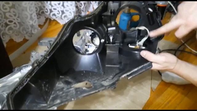 Замена линз NISSAN TEANA 2.5 L33 2014