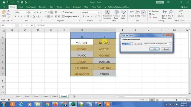 How to Compare Two Columns in Excel to Find Duplicates смотреть онлайн