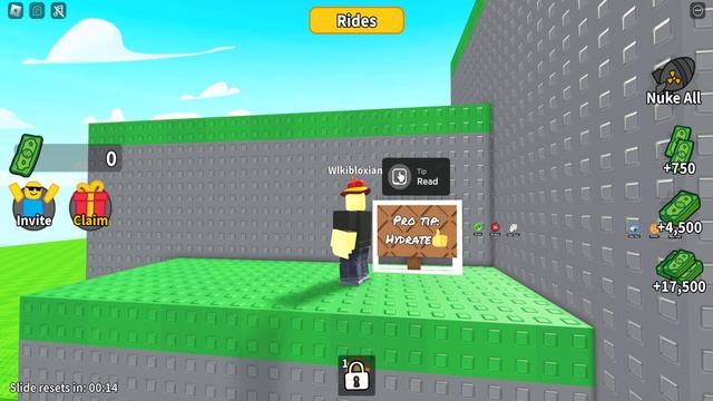 ALL 7 PRO TIP LOCATIONS In SLIDE DOWN A HILL! UNLOCK THE FIGHTER JET! (Roblox) смотреть онлайн
