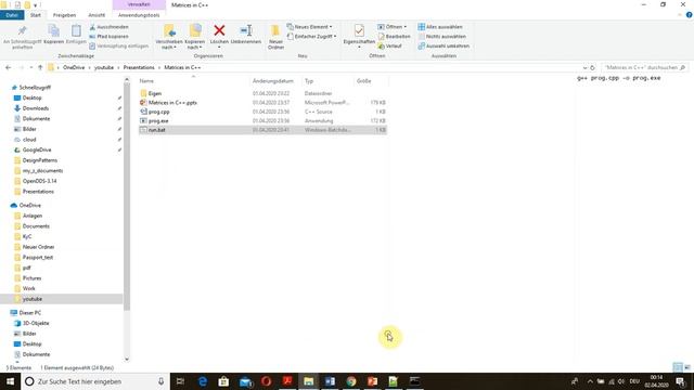 Matrices in C++ смотреть онлайн