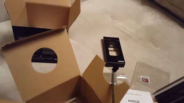AMD FX 8370 wraith cooler - unboxing смотреть онлайн