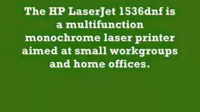 HP LaserJet Pro M1536dnf MFP All-in-one Printer(360p_H.264-AAC).mp4 смотреть онлайн