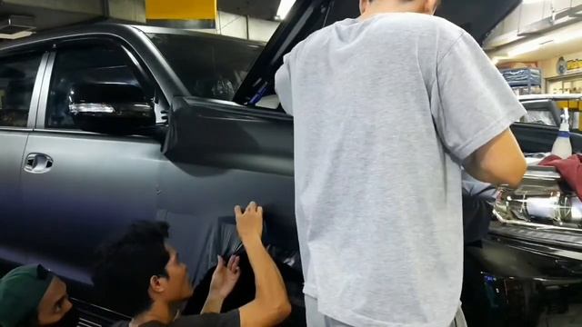 Wrapping Sticker Hitam Doff /Black Matt (LAND CRUISER PRADO) смотреть онлайн