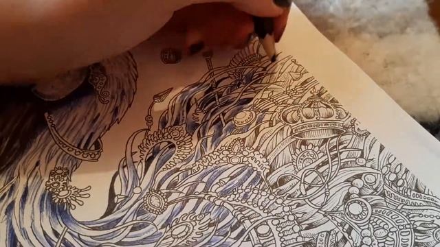 РАСКРАШИВАЕМ ВМЕСТЕ/раскраска анти-стресс Керби Розанес - МЕТАМОРФОЗЫ смотреть онлайн