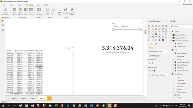 Power BI Demo Serisi (Time Intelligence - 3) смотреть онлайн