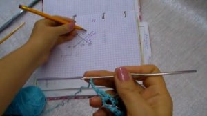 Круговое вязание: Х-образный столбик. Вязание крючком