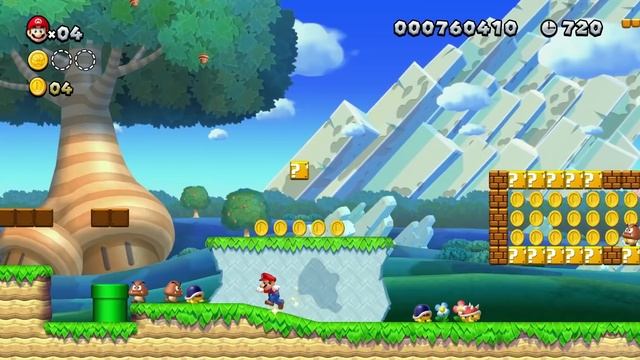 Can Mario Collect 999 Giga Mushrooms in New Super Mario Bros. U? смотреть онлайн