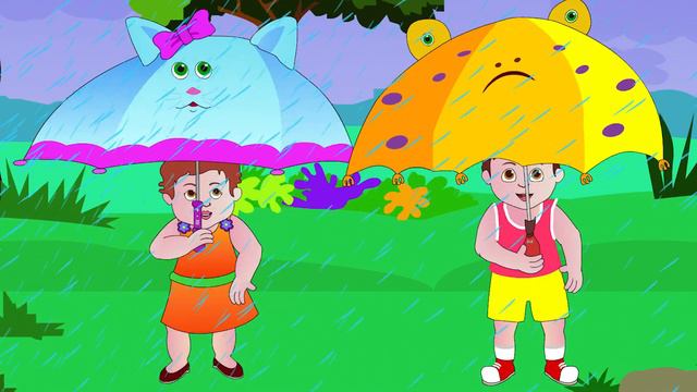 Rain Rain Go Away Kids Songs & Nursery Rhymes With Lyrics   English Kids Song   Nurseryrhymesforkid