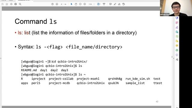 W1: Intro to Unix Command Line- Day 1 смотреть онлайн