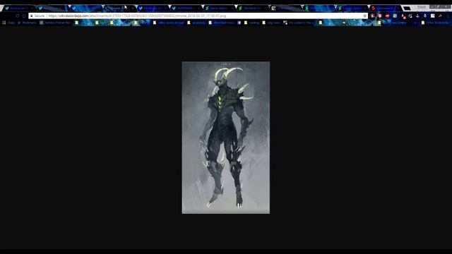Warframe Vampire Frame Concept смотреть онлайн