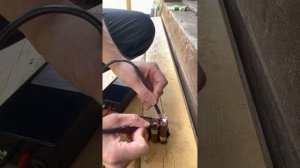 Замена аккумулятора в шуроповерте.Точечная сварка