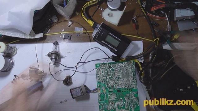 Ремонт блока питания Chieftec 750 W (сгорел APFC) смотреть онлайн