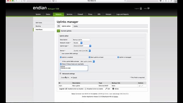 Howto - Endian Hotspot Uplink Failover смотреть онлайн