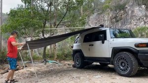 Автомобильный тент (Маркиза) в алюминиевом корпусе