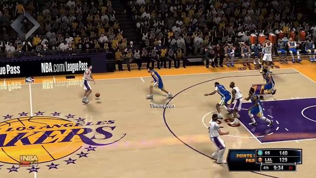 ANTHONY DAVIS dropped 47 Point Double2x against the Warriors in Game 6. [NBA 2K14 QUICK GAME MODE] смотреть онлайн