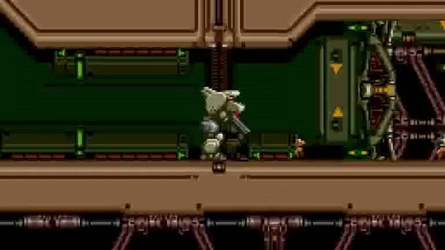 Cybernator (SNES) - Stages 1, 2, 3 and 4 (60 fps) смотреть онлайн