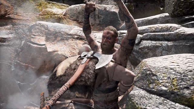 GOD OF WAR : Kratos Vs Baldur Boss Fight Gameplay 4K ULTRA HD смотреть онлайн