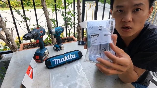 รีวิว MAKITA สายพาดไหล่กันหล่น พร้อมชุดจับสว่าน 197941-0 (Review) смотреть онлайн