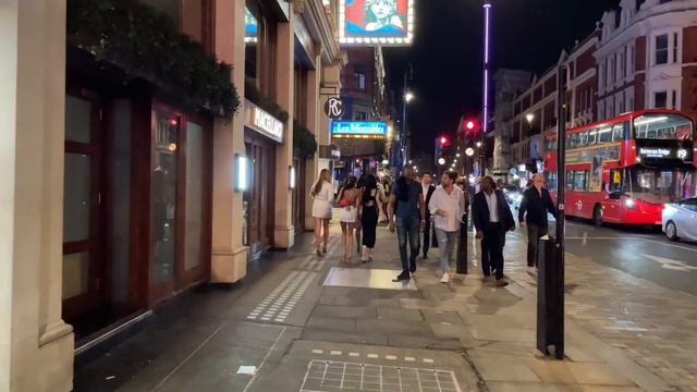 London Nightlife With Many Beautiful Ladies 🇬🇧 London Night Walk